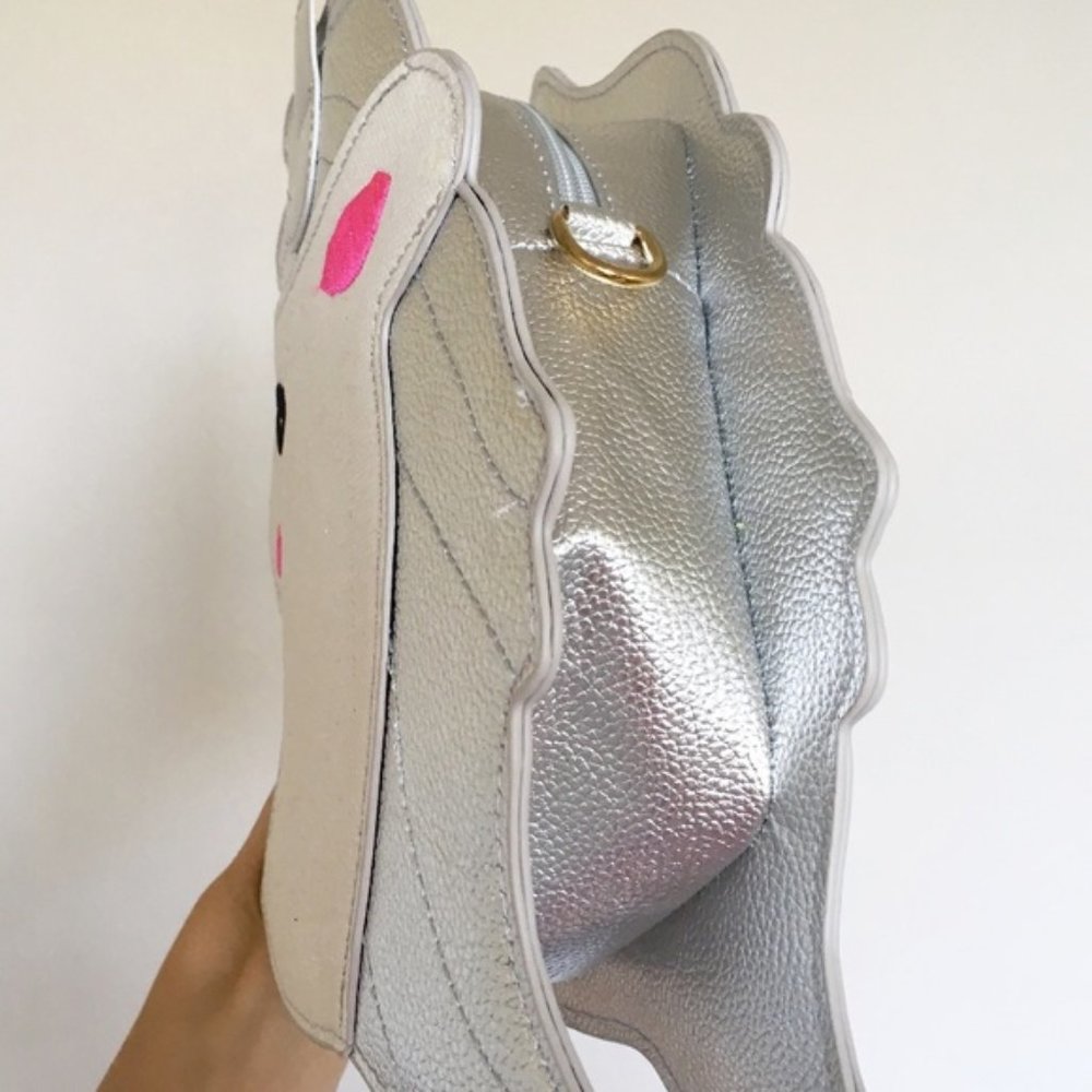 Unicorn Holo Holographic Silver Hologram Crossbody - Picture 8 of 8